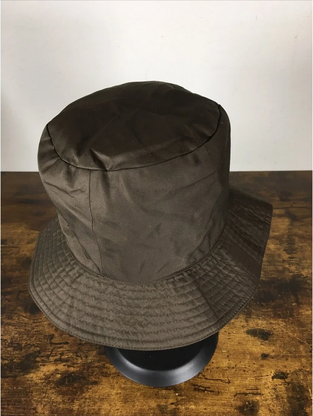 Emporio Armani Bucket Hat Brown Made In Italy Size 58 Vintage- RARE